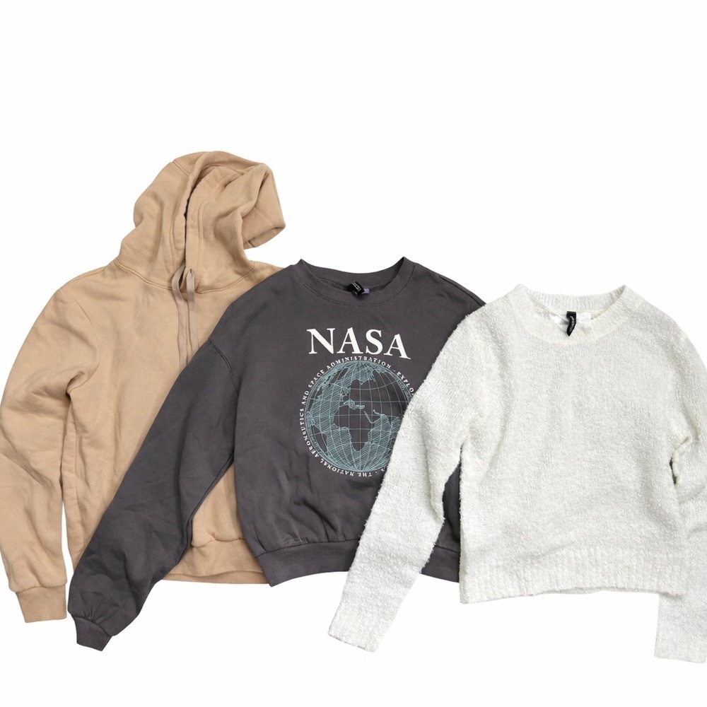 H&M Women’s XS Sweater Bundle | 3 Pieces | Cozy & Trendy